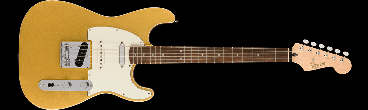 Squier Paranormal Custom Nashville Stratocaster Aztec Gold