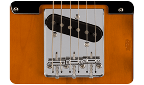 VINTAGE-STYLE STRING-THROUGH-BODY BRIDGE