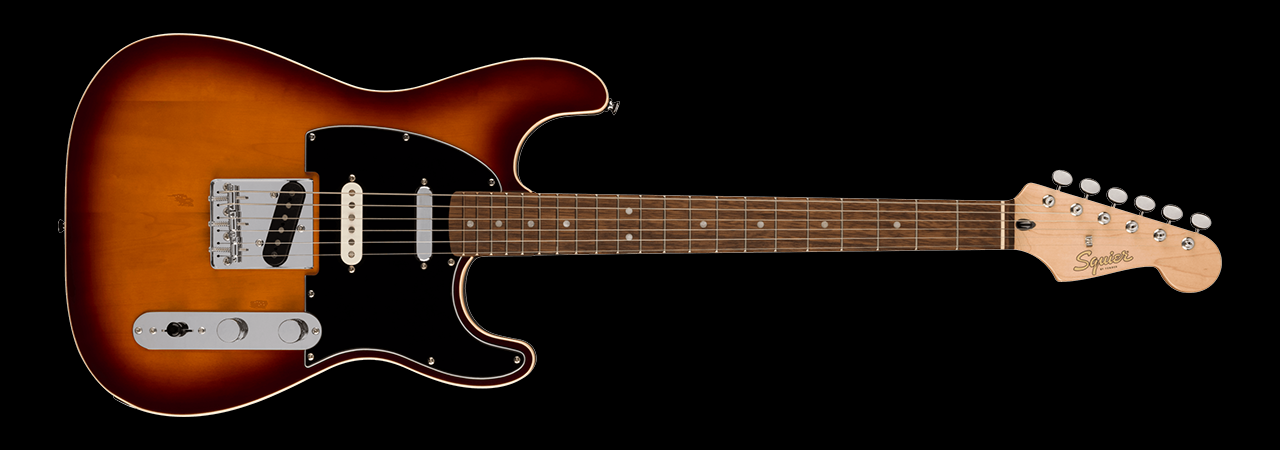 Squier Paranormal Custom Nashville Stratocaster Aztec Gold