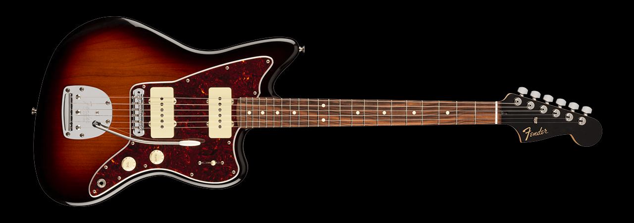 Fender Limited Edition Player Jazzmaster 3-Colour Sunburst with Tortoiseshell Pickguard