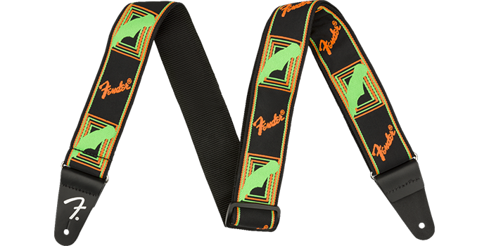 Fender Neon Monogrammed Strap