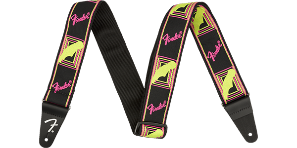 Fender Neon Monogrammed Strap