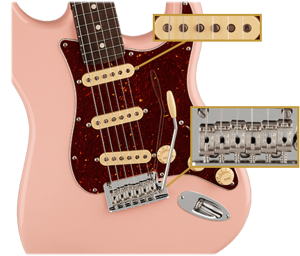 Fender Limited Edition American Professional II Stratocaster Shell Pink