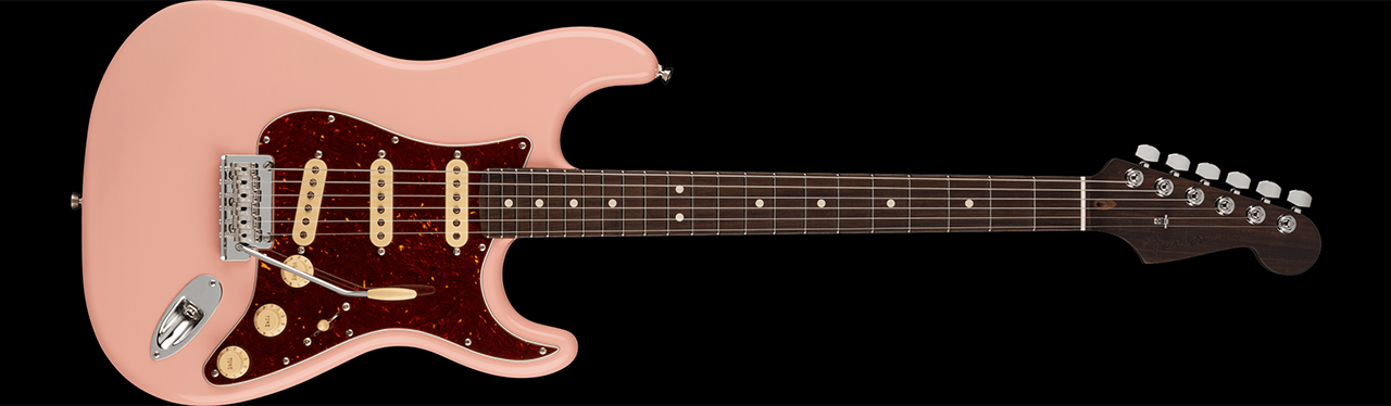 Fender Limited Edition American Professional II Stratocaster Shell Pink
