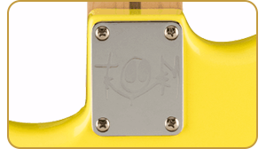 Fender Limited Edition Tom Delonge Stratocaster Graffiti Yellow