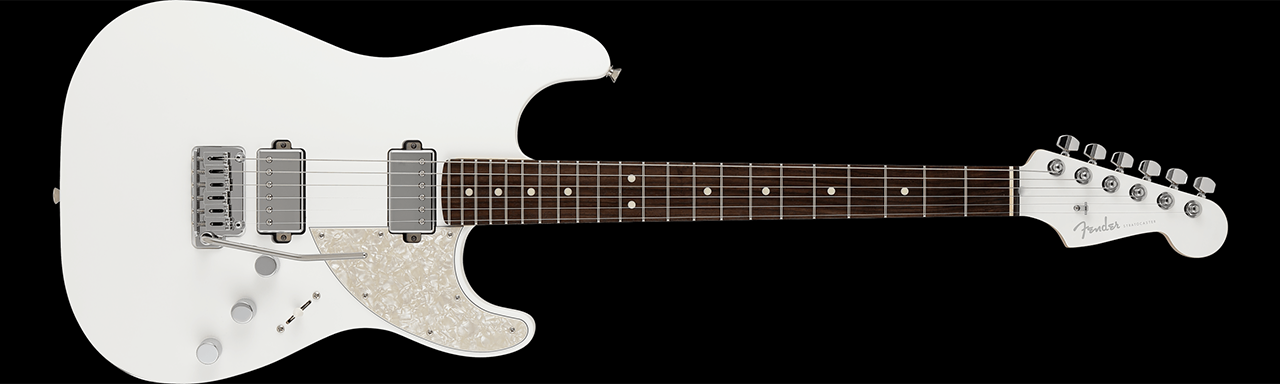 Fender Made In Japan Elemental Stratocaster Nimbus White