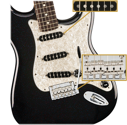Fender 70th Anniversary Player Stratocaster Nebula Noir