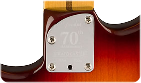 70TH ANNIVERSARY STRATOCASTER NECK PLATE