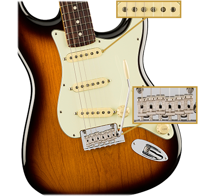 Fender - American Professional II Stratocaster - Anniversary 2-Colour Sunburst