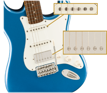 Squier Limited Edition Classic Vibe '60s Stratocaster HSS Lake Placid Blue