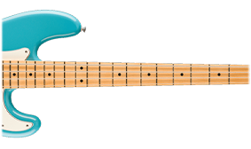 9.5“-RADIUS Maple FINGERBOARD WITH ROLLED EDGES