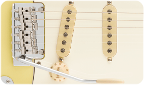 2-POINT SYNCHRONIZED TREMOLO WITH BENT STEEL SADDLES