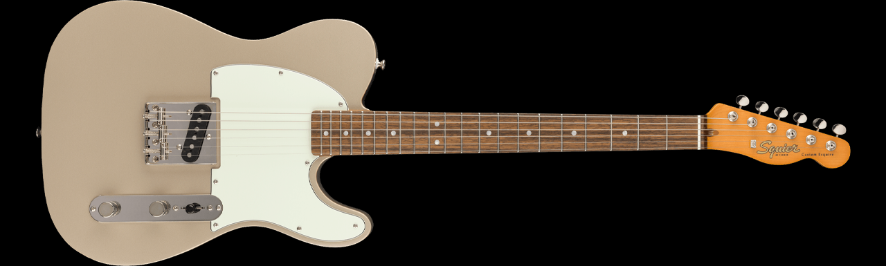 Squier FSR Classic Vibe ‘60s Custom Esquire Shoreline Gold