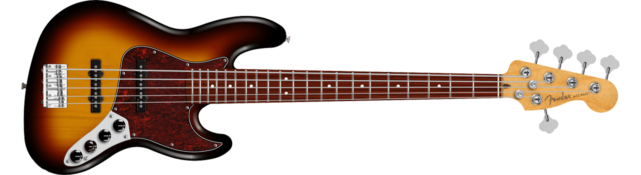 Fender Player II Modified Active Jazz Bass V 3 Tone Sunburst