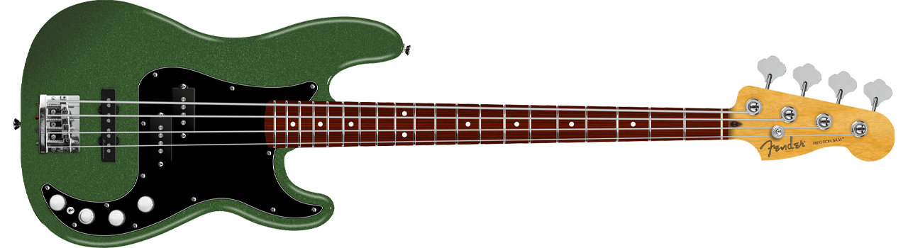 Fender Player II Modified Active Precision Bass Harvest Green Metallic