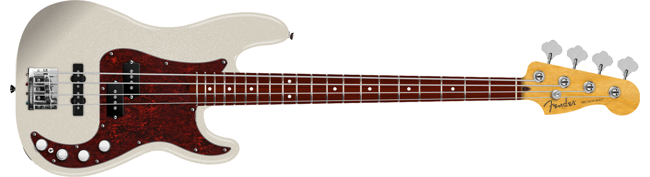Fender Player II Modified Active Precision Bass Olympic Pearl