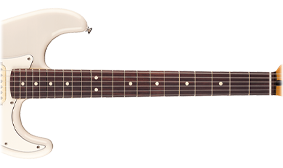 9.5“-RADIUS ROSEWOOD FINGERBOARD WITH ROLLED EDGES