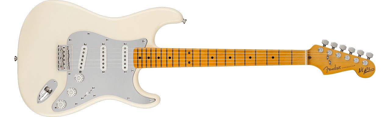 Fender Nile Rodgers Hitmaker Stratocaster®, Maple Fingerboard, Olympic White