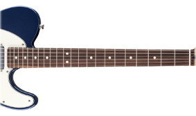 9.5“-RADIUS ROSEWOOD FINGERBOARD WITH ROLLED EDGES