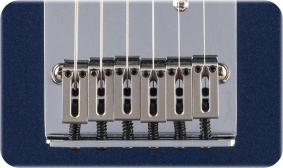 2-POINT SYNCHRONIZED TREMOLO WITH BENT STEEL SADDLES