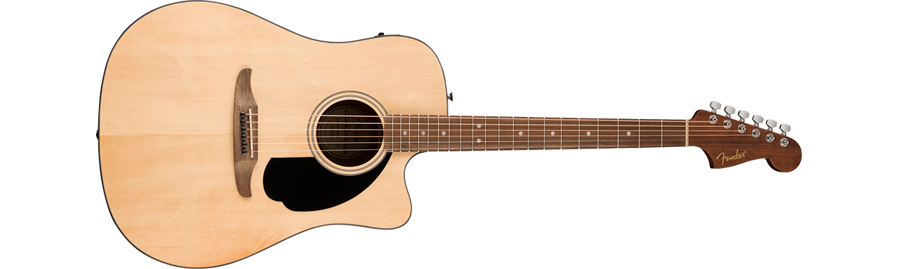 Fender California Standard Redondo™ CE, Spruce Top, Black Pickguard, Natural