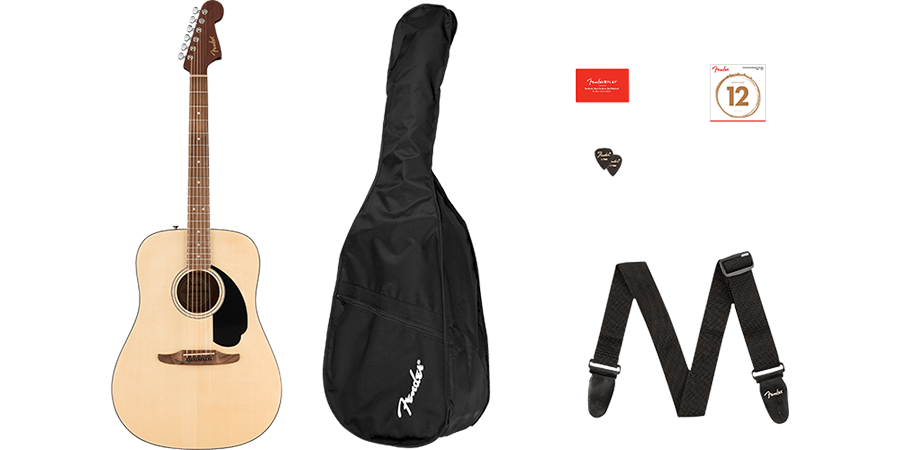 Fender California Standard Redondo Natural Pack