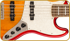Squier Classic Vibe Active '70s Jazz Bass V Sienna Sunburst