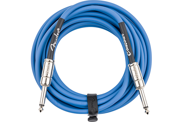 Fender Contour Instrument Cable Lake Placid Blue 18.6 ft