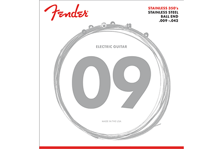 Fender Stainless 350's Guitar Strings 9-42