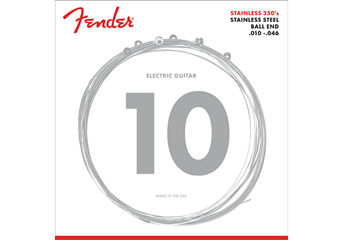 Fender Stainless 350's Guitar Strings 010-046
