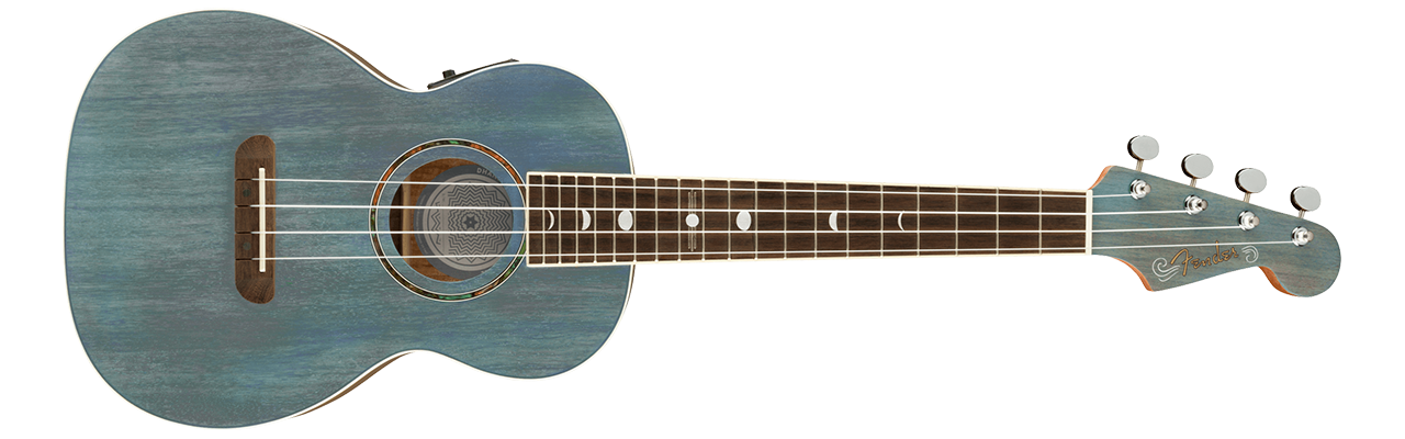 Fender Dhani Harrison Uke Turquoise
