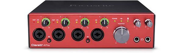 Focusrite - Clarett+ 4Pre