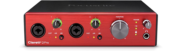 Focusrite - Clarett+ 2Pre