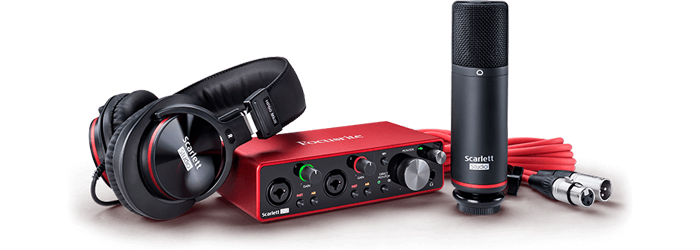 Focusrite - 'Scarlett 2i2 Studio'