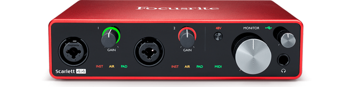 Focusrite - 'Scarlett 4i4'