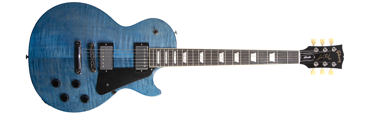 Gibson Les Paul Studio Figured Top Ocean Blue