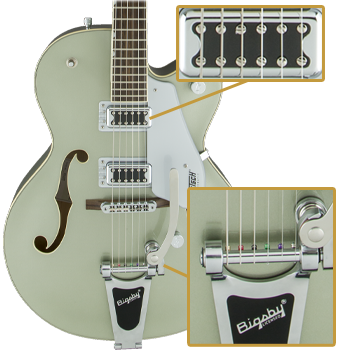 G5420T Electromatic Hollow Body Single-Cut Aspen Green