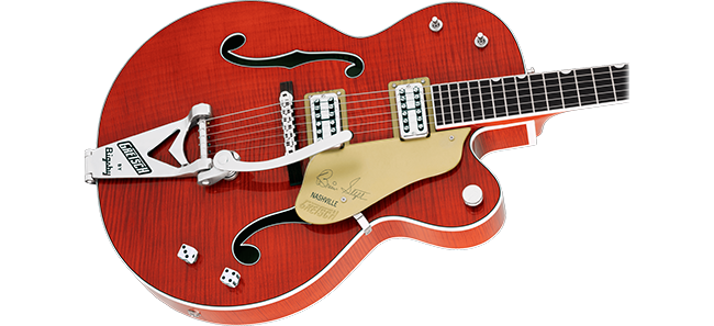 G5422TG Electromatic Hollow Body Double-Cut Orange Stain