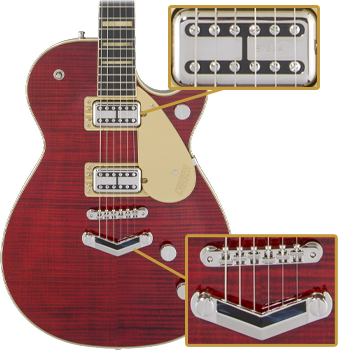 G6228FM Players Edition Jet BT Crimson Stain