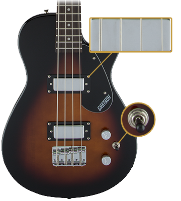 Gretsch G2220 Electromatic® Junior Jet™ Bass II Short-Scale Tobacco Sunburst