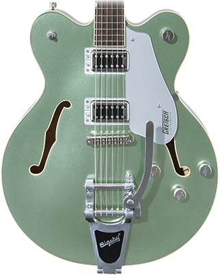 G5622T Electromatic® Center Block Double-Cut with Bigsby Aspen Green