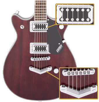 G5222 Electromatic Double Jet BT Walnut Stain