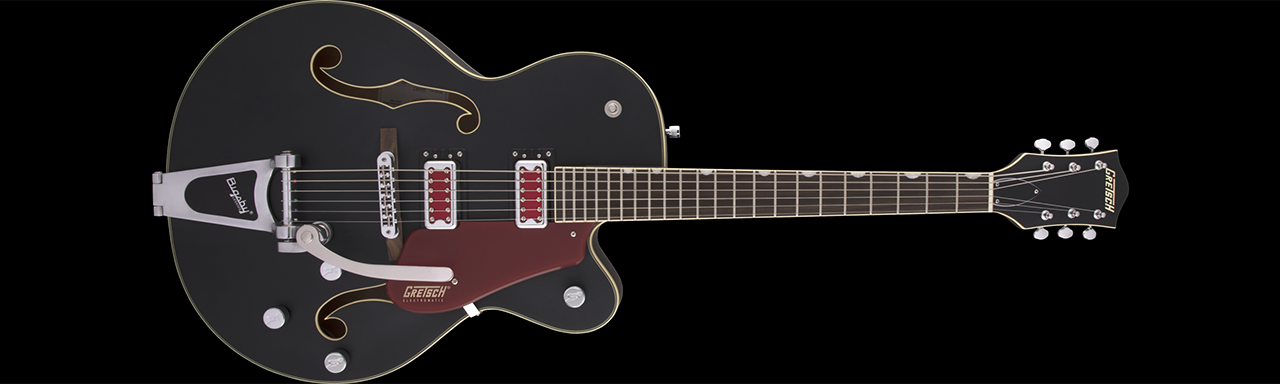 G5410T Electromatic Rat Rod Hollow Body Single-Cut Matte Black
