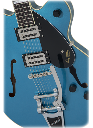 G2622T Streamliner Center Block Double-Cut with Bigsby (Riviera Blue)