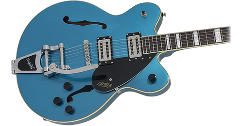 G2622T Streamliner Center Block Double-Cut with Bigsby (Riviera Blue)