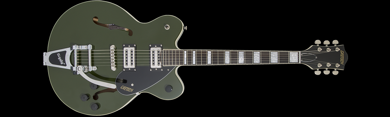 G2622T Streamliner Center Block Double-Cut with Bigsby (Torino Green)