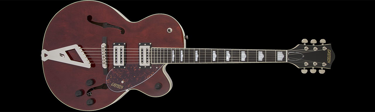 G2420 Streamliner Hollow Body Walnut Stain
