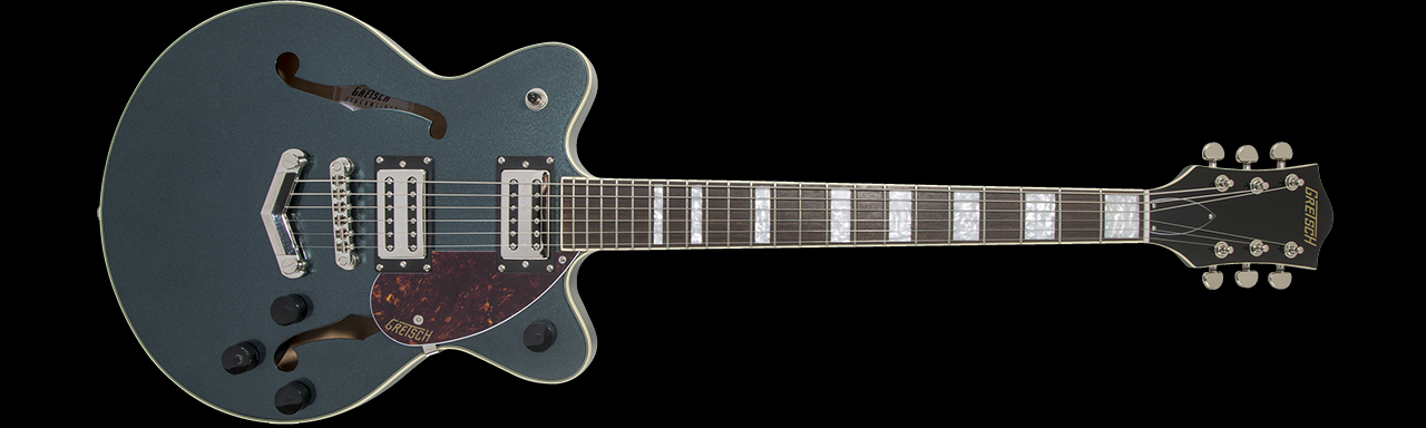 G2655 Streamliner Center Block Jr. Double-Cut with V-Stoptail (Gunmetal)