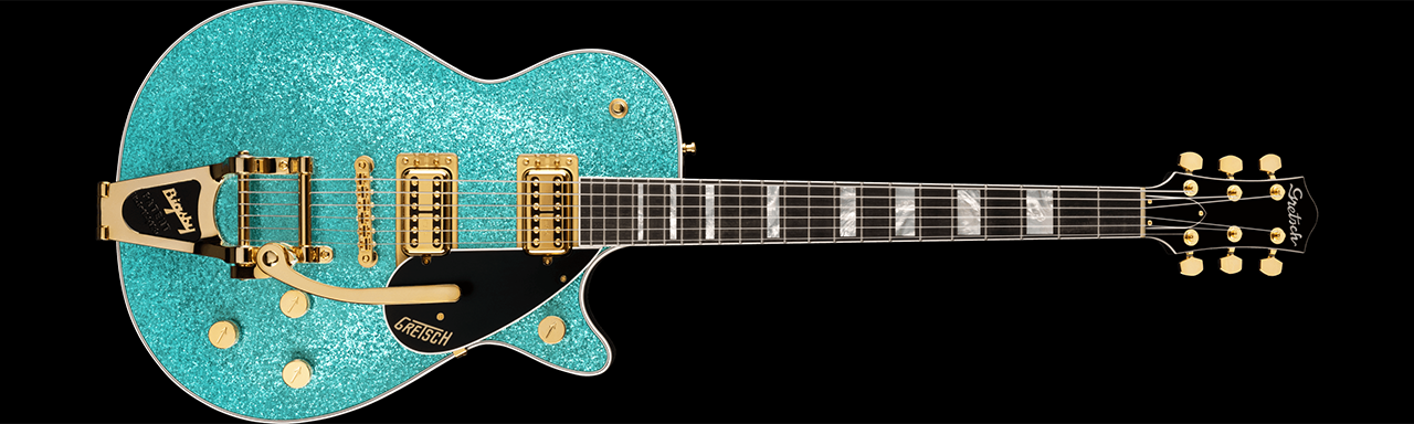 G6229TG Limited Edition Players Edition Sparkle Jet BT Ocean Turquoise Sparkle