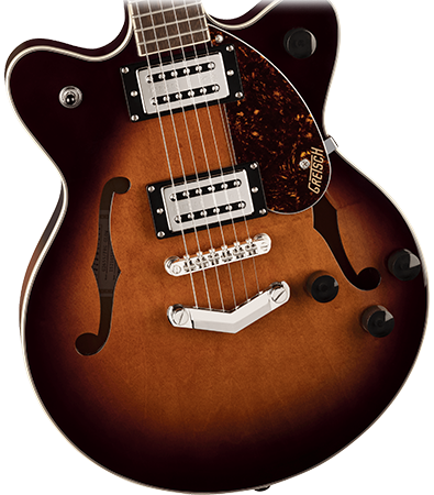 G2655 Streamliner Center Block Jr. Double-Cut with V-Stoptail (Forge Glow Maple)